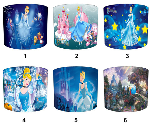 Lampshades match cinderella - lampshades,