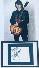 Bob Jackson English Musician Badfinger , Original 10 x 8 Signature Piece