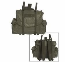 Belgian army surplus waterproof olive rucksack