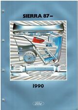 FORD SIERRA MK2 (INCL RS COSWORTH) '87- FACTORY BODY PANELS PICTORIAL PARTS LIST