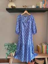 F&F Cobalt Blue & White Cotton
