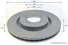 BRAKE DISCS SET BRAKING DISCS