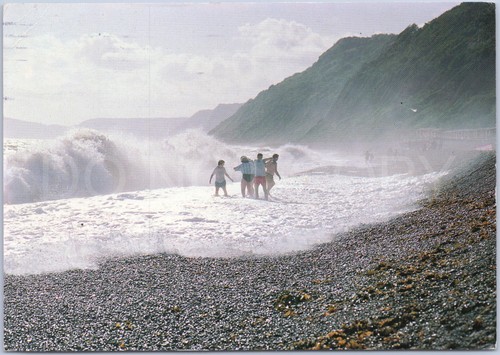 Branscombe postcard beach - branscombe,