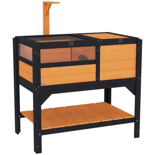 Wooden tortoise house run - wooden, w/