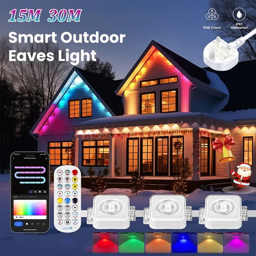 Permanent outdoor lights smart - outdoor,