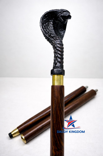 Solid brass cobra head vintage - solid,
