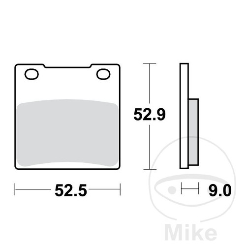 30973 sintered rear brake pads - 30973-sintered,