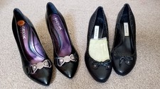 Size 5/38 Used High Heel Shoe Bundle Geox Dune 