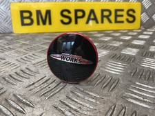 MINI F54 F55 F56 JOHN COOPER WORKS JCW ALLOY WHEEL CENTRE CAP BADGE LOGO 6857149