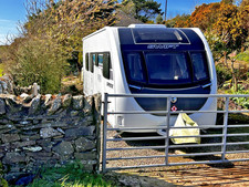 Touring Caravan Fixed island