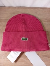 Unisex Lacoste Beanie: Ribbed