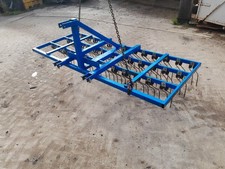 Set of tractor 3pl mounted grass harrows, opico, einbock, jarmet