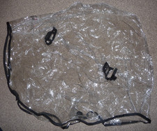 Silver Cross "Reflex" Rain Cover For Pram -Hardly Used - Super Condition!