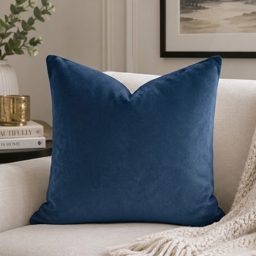 Plush velvet cushion covers - velvet,