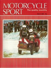 Motorcycle Sport Magazine 1986 March Paris Dakar Rally 9764F