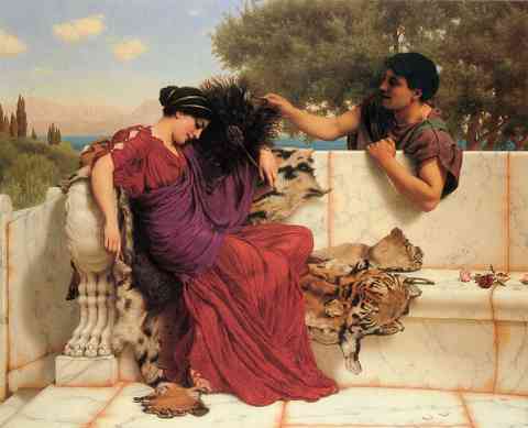 John william godward the - the, old