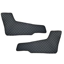 2 Black Door Panel Mats for