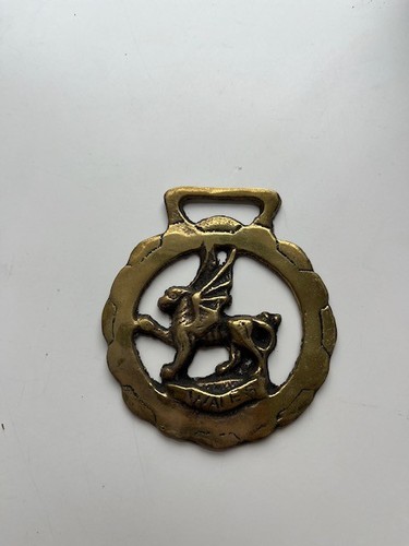 Vintage brass horsse - vintage,