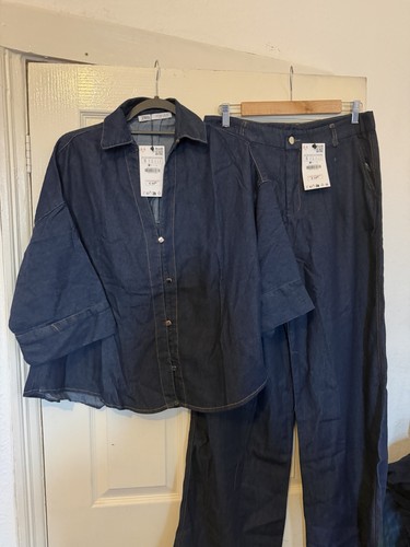 Zara denim ord size - zara, co-ord