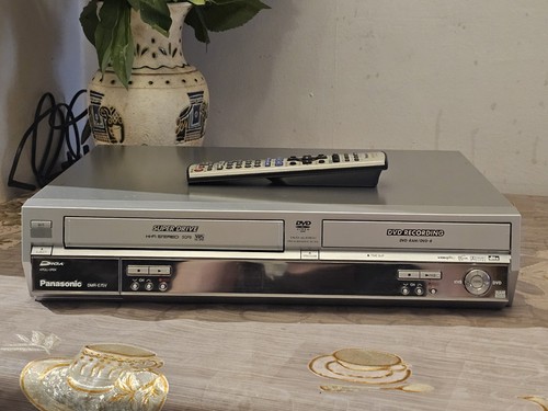 Panasonic dmr e75v dvd vhs - panasonic, dvd-vhs