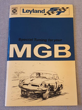 Leyland MGB Booklet Tourer And