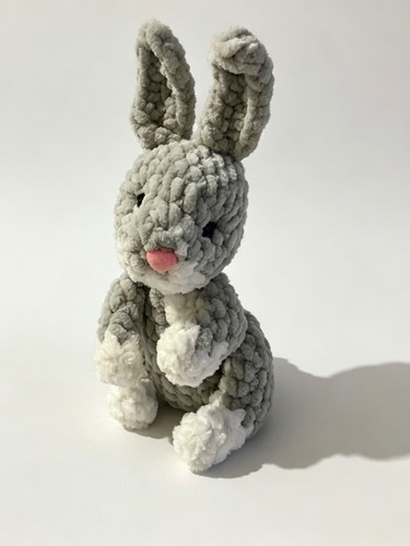 Cute handmade crochet bunny - handmade,