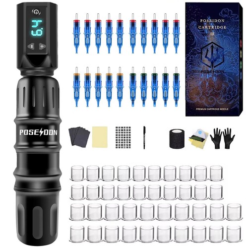 Poseidon wireless tattoo - poseidon,