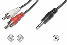 10M 3.5mm STEREO JACK - 2 X