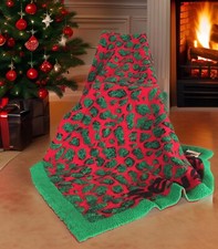 High Quality Jacquard Virgin Wool Blanket Snuggle Blanket by Valentino Pucci 🇮🇹