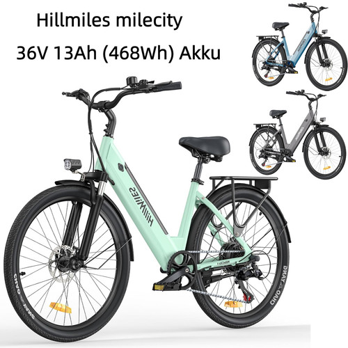 Hillmiles bike electric - 26",
