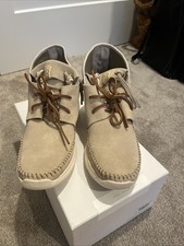 Visvim Moc Trainer Beige 10.5 Brand New Mocassin Sneaker