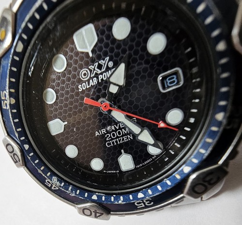 Citizen oxy air - diver, 200