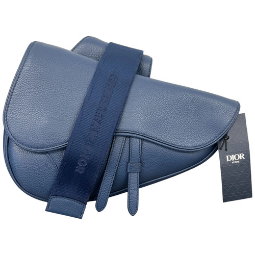 Dior men saddle - bag, blue