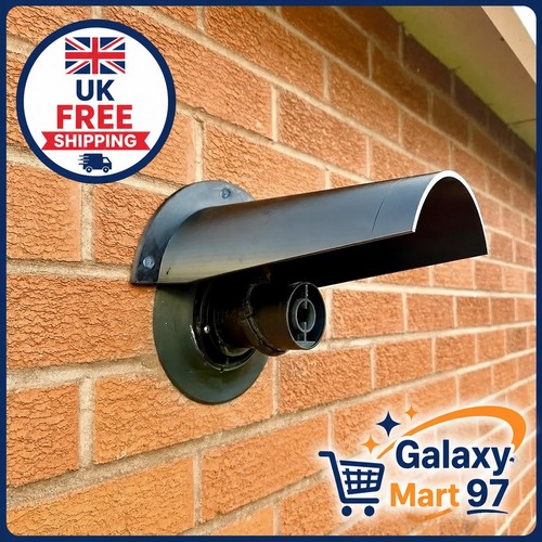 Boiler flue rain snow - snow, cover