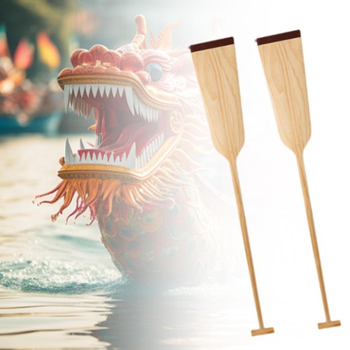 Wooden canoe paddle rowing - wooden,