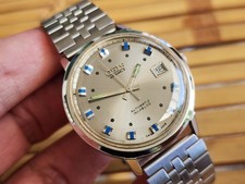 Mint Rare Vintage Oris Silver