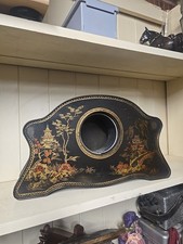 Antique Tin Asian Decors Case