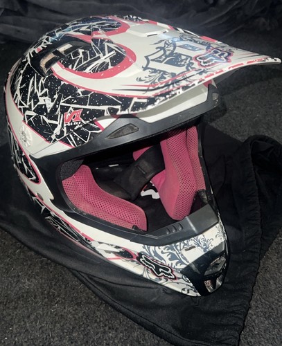 Fox racing motocross helmet - racing,