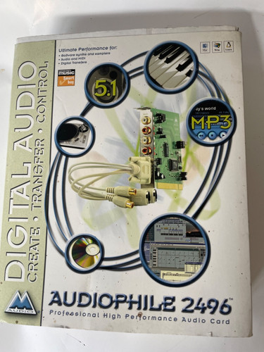 Audiophile 2496 soundcard for