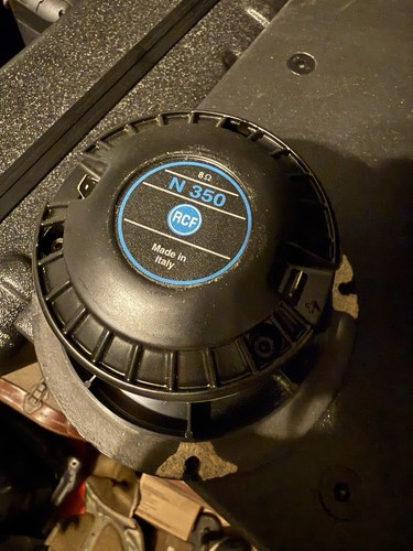 Rcf n350 8ohm driver - n350,