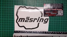 M25 RING Decal Sticker Car Van