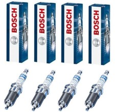 4x Bosch Spark Plugs For Skoda