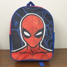 Marvel Spiderman Portrait Backpack Kids School Nursery Bag Bottle Holder