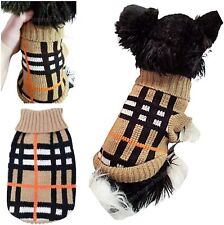 XXXS XXS XS Tartan Jumper Coat Designer Puppy Chihuahua Teacup MINIUTURE Version