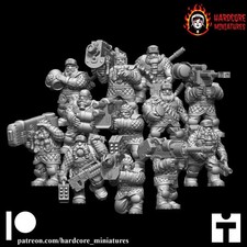 12 x Classic Space Dwarves -