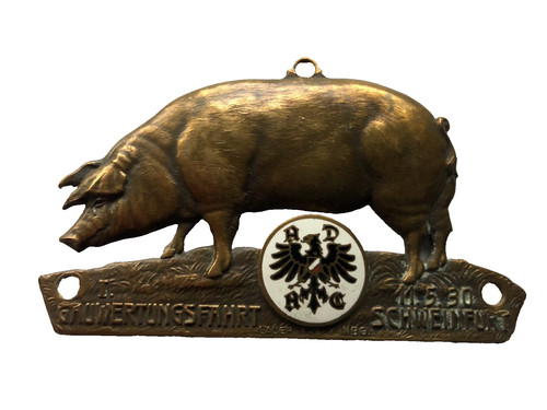 1930 adac schweinfurt gau - adac,