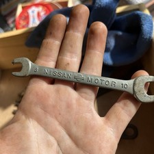 Nissan Motors Spanner Drop Forged Alloy 8mm 10mm Car Tool