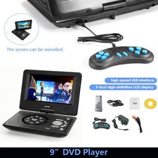 Portable DVD Player with 9"