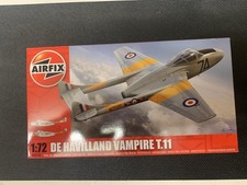 Airfix 1/72 De Havilland Vampire T.11 A02058 Scale Model Kit