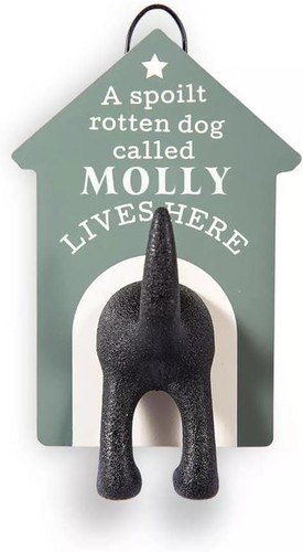 Personalised dog lead hook - personalised,